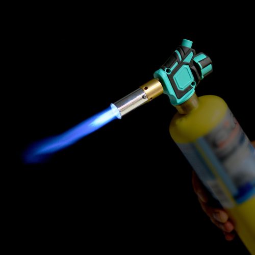 Mini MAPP/propán gázégő 360°-os piezo gyújtással, CGA-600 (1"-20 UNEF)