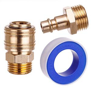 1/2" pneumatikus gyorscsatlakozó készlet