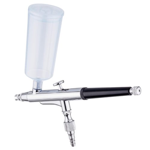 AB-131 modellező festékszóró készlet, gravitációs felső tartályos airbrush