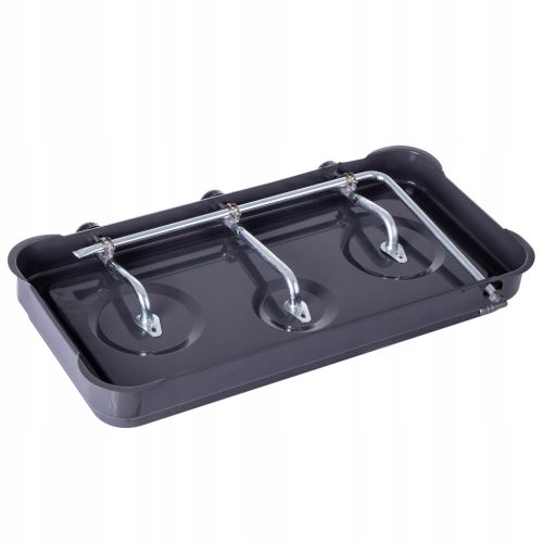 3 Égős Hordozható Gázfőzőlap, 5,5 kW - Komplett Csatlakozó Szettel