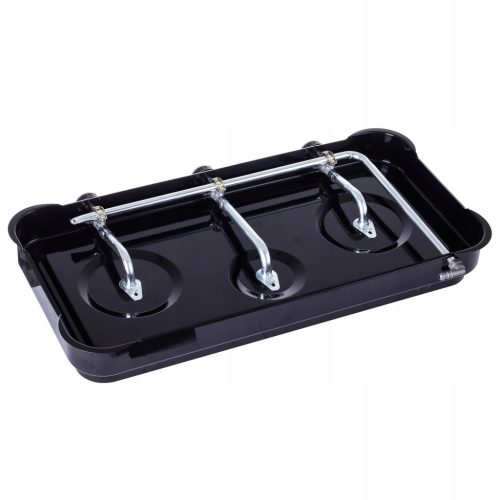 Hordozható 3 Égős Gázfőzőlap Szett, 5.5 kW - Kempinghez és Kültérre