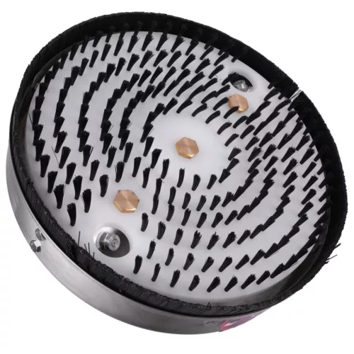 Professzionális 12"-os INOX rozsdamentes acél T-Racer felülettisztító kefe napelemekhez és térkőhöz (275 bar, 050 fúvóka)