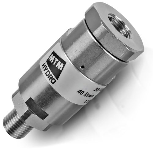 MTM Hydro egyenes forgócsatlakozó (swivel) 1/4" KM – 1/4" BM – golyóscsapágyas