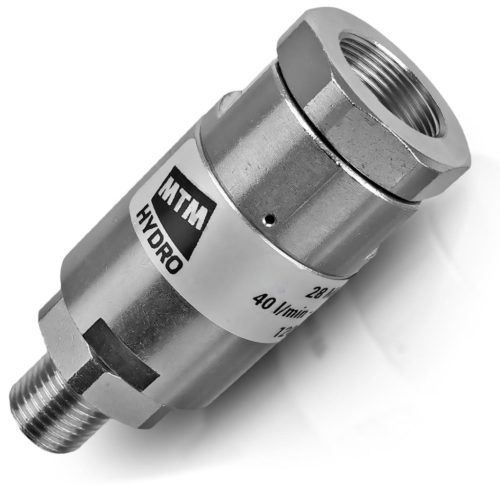 MTM Hydro egyenes forgócsatlakozó (swivel) 3/8" BM – 1/4" KM – golyóscsapágyas