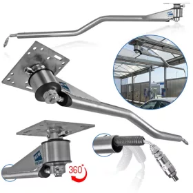   MTM Hydro Z-típusú mennyezeti forgókar 155 cm (Inox) - 210 Bar