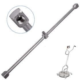   Kékaros rögzítőkar forgókeféhez 21", INOX, 490 mm, 350 bar