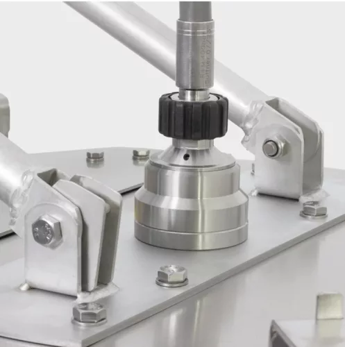 Prémium R+M TurboDevil TD 420 ipari padlómosó fej beépített víz-elszívó csonkkal (350 bar, fúvóka nélkül)