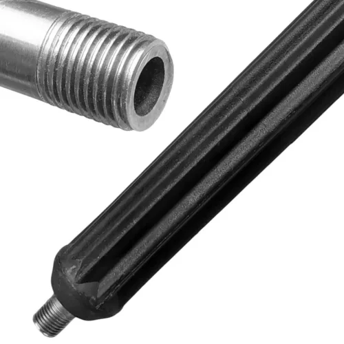 R+M Suttner ST-002 rozsdamentes acél egyenes lándzsa (1200 mm, 500 bar, 150°C, 1/4"M - 1/4"M) - Eredeti német ipari tartozék