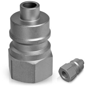   ST-45 INOX gyorscsatlakozó dugó 1/4" F, 600 bar, 150°C