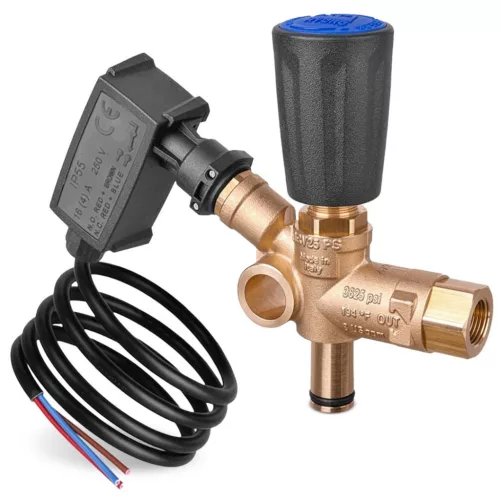 Eredeti MTM Hydro "IRV25 PS" bypass szelep mikrokapcsolóval (250 bar, 30 l/perc)