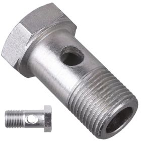   Üreges átfolyó csavar 3/8" L-40/32 mm, horganyzott acél, szemes idomhoz