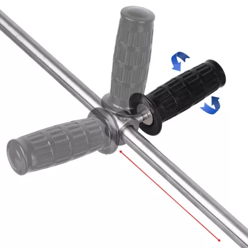 Prémium helyettesítő rozsdamentes acél nagynyomású lándzsa fogantyúval (1000 mm, 500 bar, 80 l/perc, 1/2"M - 1/4"F)