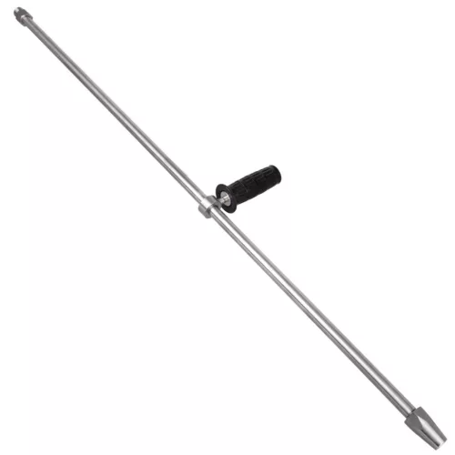 Prémium helyettesítő rozsdamentes acél nagynyomású lándzsa fogantyúval (1000 mm, 500 bar, 80 l/perc, 1/2"M - 1/4"F)