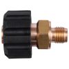 Prémium adapter magasnyomású mosókhoz és habosítókhoz - gömbkúpos menettel (M22 belső menet - 1/4" külső menet)
