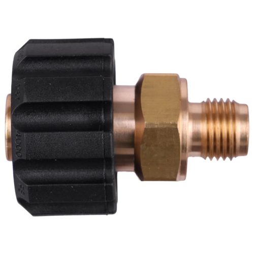 Prémium adapter magasnyomású mosókhoz és habosítókhoz - gömbkúpos menettel (M22 belső menet - 1/4" külső menet)