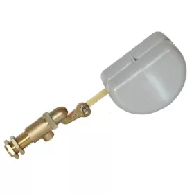 Úszószelep 3/4″ külső menettel, sárgaréz úszóval