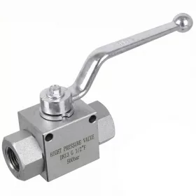 Nagynyomású golyóscsap 1/2", 400 bar, DN13