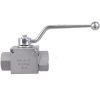 Ipari kétutas golyóscsap elzáró szelep 1/2" (Max. 400 bar)