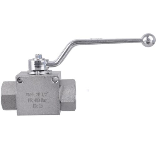 Ipari kétutas golyóscsap elzáró szelep 1/2" (Max. 400 bar)