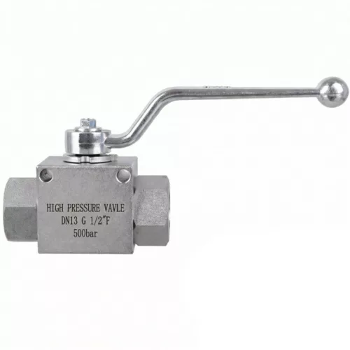 Nagynyomású golyóscsap 1/2", 400 bar, DN13