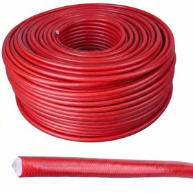   Thermoplast magasnyomású tömlő alapanyag (folyóméter) DN6 200 bar - Nylon - piros