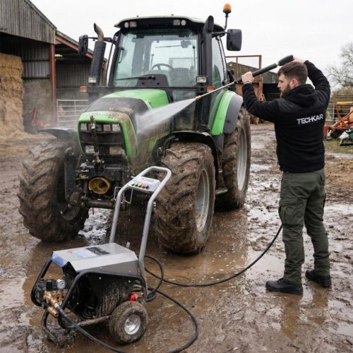 Ipari magasnyomású mosó 5,5 KW - 400V - 200 bar - 13 l/perc -  lassú fordulatú (1450 RPM)