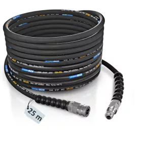   Hydroline magasnyomású tömlő Nilfisk / WAP / Ehrle típusokhoz 25m DN8 400 bar (3/8" + gyorscsatlakozó készlet) G275