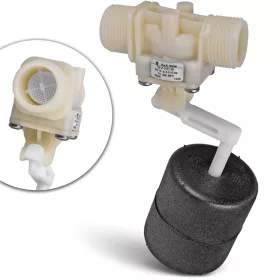   R+M Úszószelep 3/4" külső menettel, 10 bar, 22 l/min – Nilfisk mosókhoz