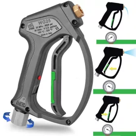   MTM Hydro WG25 3/8" FN Forgatható Pisztoly Weep 2,2 l/min - Profi Autómosóhoz