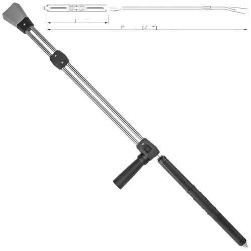 MTM Hydro Dupla rozsdamentes szórószár (lándzsa) DLE31 (1/4" menet, 310 bar)