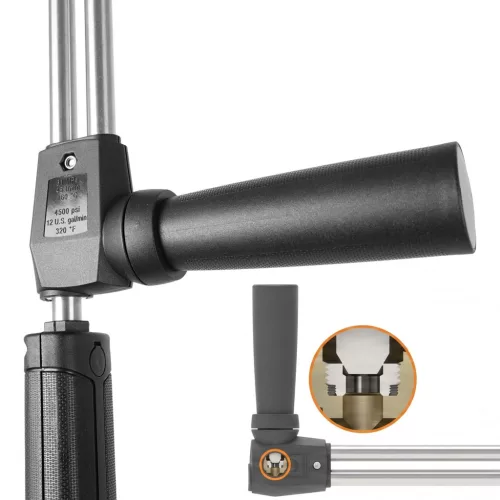 MTM Hydro Dupla rozsdamentes szórószár (lándzsa) DLE31 (1/4" menet, 310 bar)