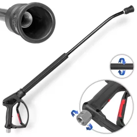   MTM Hydro WG25 mosópisztoly forgócsatlakozóval + 700 mm forgó lándzsa (3/8" B - 1/4" B menet, 250 bar)