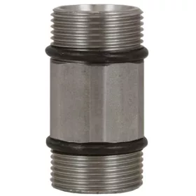   R+M ST-741 Rozsdamentes Acél Adapter, M24x1.5 - M24x1.5, 700 bar