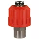 R+M ST-741 Rozsdamentes Acél Adapter, 700 Bar, M24F - 1/4"F