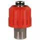 R+M ST-741 Rozsdamentes Acél Szűkítő Adapter, M24x1.5 - 3/8" Belső, 700 Bar