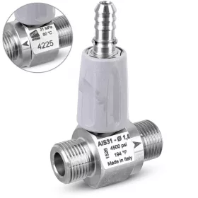   MTM AIS31 Rozsdamentes Vegyszer Injektor, 3/8" M, 1.8 fúvóka, 310 bar