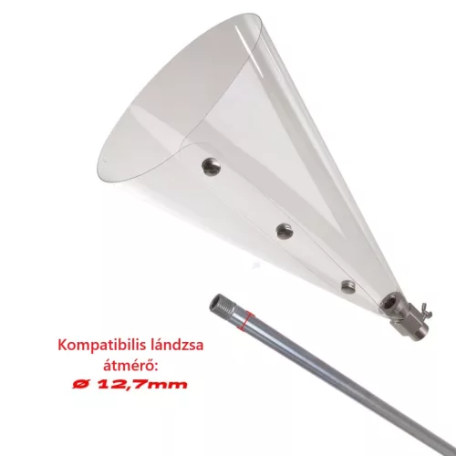 R+M Suttner fröccsenésvédő forgó fúvókához és szennymaróhoz (Max. 12.7 mm lándzsákhoz, 400 bar)
