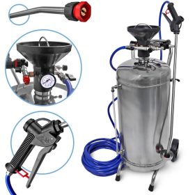   25 literes rozsdamentes pneumatikus habosító - Teherautók és mezőgazdasági gépek mosásához