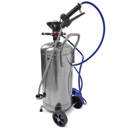 25 literes rozsdamentes pneumatikus habosító - Teherautók és mezőgazdasági gépek mosásához