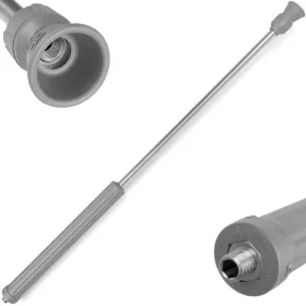   MTM Hydro RLS28-GREY Rozsdamentes Acél Lándzsa 700mm 280bar fúvókavédővel