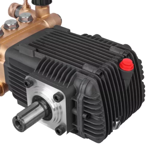 Ipari Főtengelyes Szivattyú + BY-PASS Szelep (200 bar, 13,3 l/perc, 24 mm, 1450 RPM, 5,5 kW)