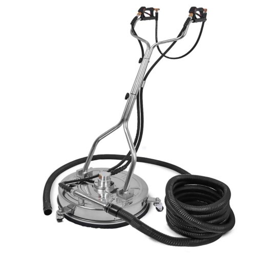 Professzionális 18"-os (45 cm) ipari T-Racer padlótisztító kefe beépített vízszívással (065-ös fúvókaméret)