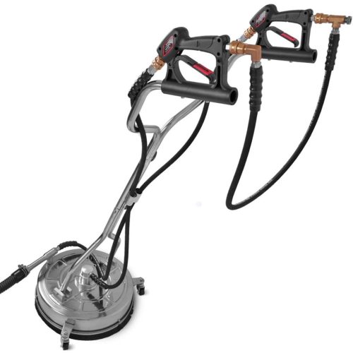 Professzionális 18"-os (45 cm) ipari T-Racer padlótisztító kefe beépített vízszívással (065-ös fúvókaméret)