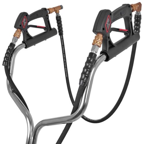 Professzionális 18"-os (45 cm) ipari T-Racer padlótisztító kefe beépített vízszívással (065-ös fúvókaméret)