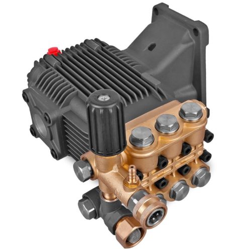 Ipari főtengelyes szivattyú benzinmotorhoz 250 bar - 18,2 l/perc - 3400 RPM - 1" tengely + Karima