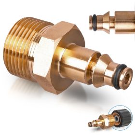   M22-es tömlőcsatlakozó adapter Bosch / Black&Decker / Macallister / Stanley magasnyomású mosókhoz - 8 mm-es bepattintható dugó - M22