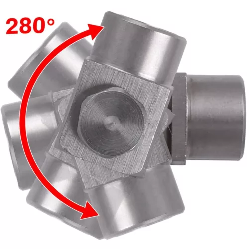 Rozsdamentes Állítható Fúvóka Csukló (forgó1/4 B-B 280 bar