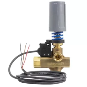   R+M ST-265 nyomásszabályzó és bypass szelep mikrokapcsolóval (350 bar, 50 l/perc, 3/8" B)