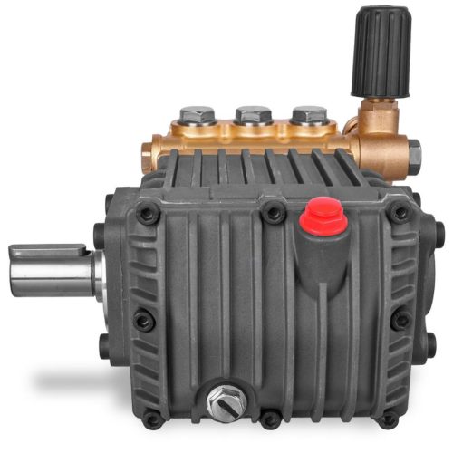 Ipari főtengelyes szivattyú 155 bar - 24 l/perc - 1450 RPM - 24 mm tengely + By-Pass