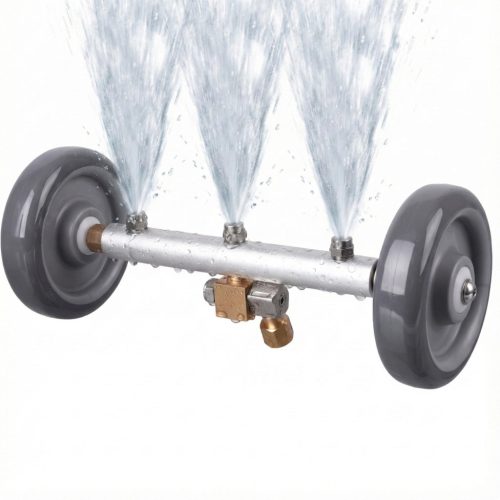 Térkő és alvázmosó fej 3 fúvókával magasnyomású mosókhoz 1/4"-os belső menetes csatlakozással